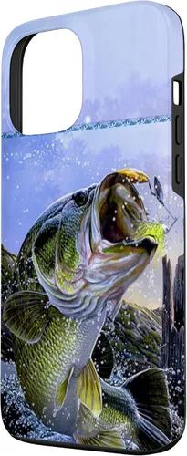 Miniatura 2 de Largemouth Bass Fishing for Men Cool Fish Hunting Gift Case for iPhone 17