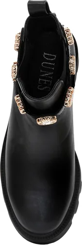 Miniatura 5 de CUSHIONAIRE Julie Chelsea - Botas para mujer con correa y espuma viscoelástica Negro