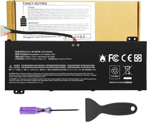 Miniatura 20 de Fancy Buying JPFMR DN33X RDNP5 65N6H - Batería de repuesto para laptop Dell Chromebook 3100 3400 2 en 1 5488 5493 5593 P90F Series Notebook 0JPFMR