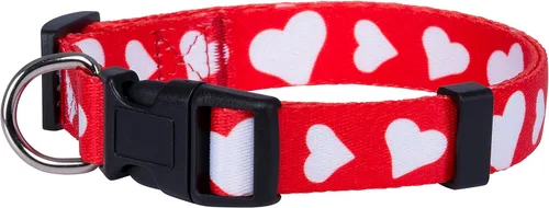 Miniatura 17 de Native Pup Collar de Perro con Bandera Americana - Rojo, Blanco y Azul - Collares Patrióticos para el 4 de Julio, EE.UU. - Ajustable para Perros