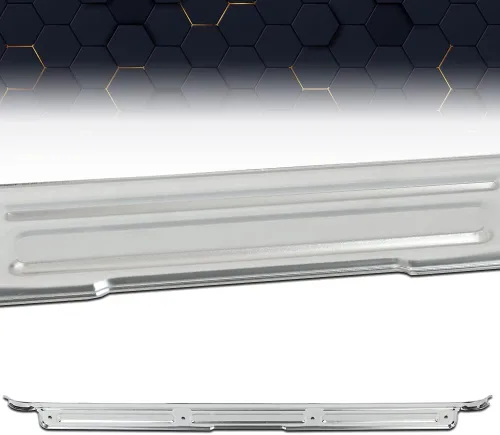 Miniatura 7 de Placas de umbral de puerta PIT66, par con herrajes, compatibles con camiones Chevy GMC C10 C20 C30 K10 K20 K30 1967 1968 1969 1970 1971 1972, 28864
