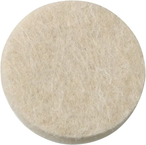 Miniatura 2 de Almohadillas de fieltro redondas autoadhesivas para superficies duras, protege tus suelos duros de arañazos en muebles, lino de 1 pulgada, redondo