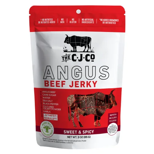 Miniatura 9 de Clean Jerky Co. Cecina seca de estilo antiguo sin azúcar Sal y pimienta – Bocadillos sabrosos con alto contenido en proteínas Snacks saludables