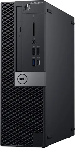 Dell Computadora de escritorio OptiPlex 5070 - Intel Core i5-9500 - 8 GB de RAM - SSD de 256 GB - Factor de forma pequeño