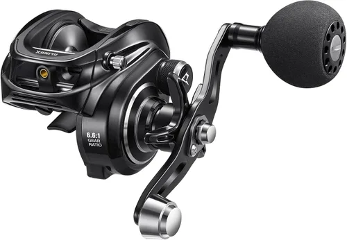 Piscifun Alinox 300 Carrete de pesca Baitcaster, carrete de cebo de marco de aluminio, 33 libras de arrastre máximo, carrete de fundición de bajo