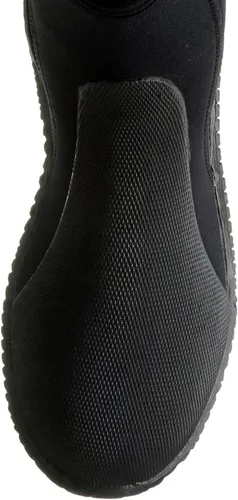 Miniatura 2 de Botas de agua de tripulación unisex para adultos para buceo, surf, barranquismo, grosor de neopreno de 5 mm - Isla: diseñado en Italia Negro/Negro