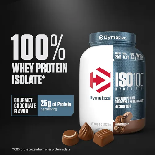 Miniatura 2 de Dymatize Nutrition 100% proteína de suero de leche aislada hidrolizada, DYM-350247, 1, 1