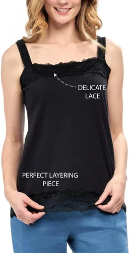 Miniatura 2 de Women's Lace Trim Tank