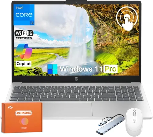 Miniatura 6 de HP - Laptop de 14" - Memoria AMD Ryzen 3-8GB - SSD de 128GB - Plata natural - Modelo 14-fq0033dx