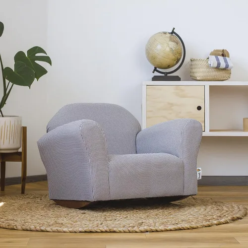Miniatura 3 de KEET Roundy - Silla para niños, silla combinada con funda, color marrón
