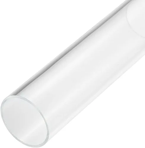 Miniatura 47 de MECCANIXITY Tubo acrílico transparente rígido redondo tubo 145 mm (5.7 ") ID 150 mm (6") OD 6" para lámparas y linternas, sistema de refrigeración