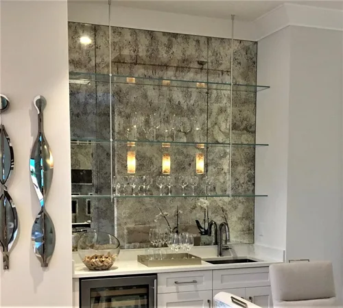 Miniatura 2 de Espejo antiguo, azulejos de espejo para tu nuevo proyecto casero de bricolaje