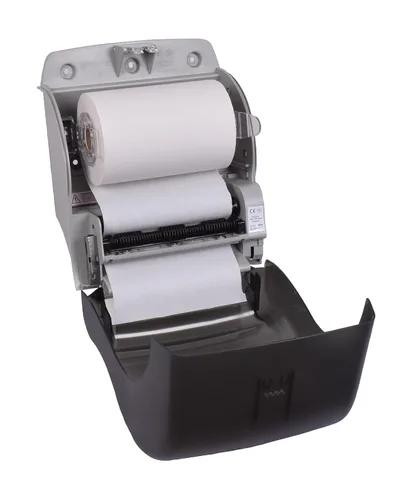 Miniatura 5 de Tork Dispensador de rollo de toalla de mano, humo, H21, electrónico, sin contacto, duradero, higiénico, 86ECO