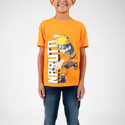 Miniatura 4 de Naruto Uzumaki - Camisetas de manga corta con cuello redondo para niño (4 unidades)