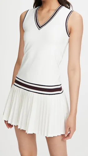 Miniatura 2 de Tory Sport Vestido de tenis con cuello en V para mujer