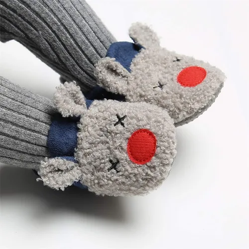 Miniatura 7 de Botas cálidas de invierno para bebés recién nacidos, botas de forro polar suave, suela antideslizante, zapatos para primeros caminantes, unisex