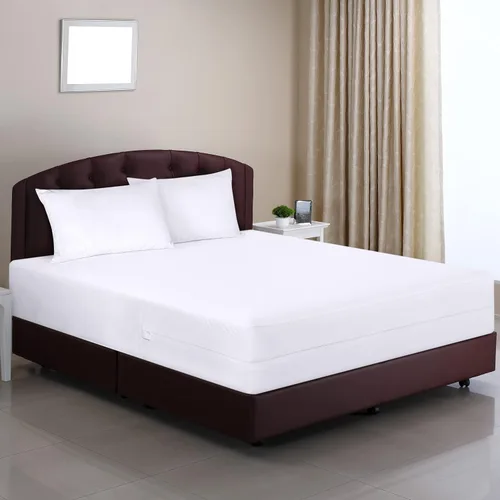 Miniatura 2 de Utopia Bedding Funda de colchón impermeable de alta calidad, protector de colchón con cremallera individual XL, 8 pulgadas de profundidad, a prueba