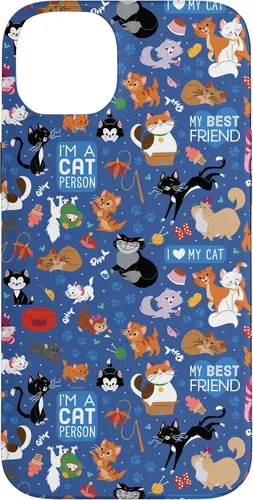 Miniatura 15 de Disney Carcasa para iPhone 17, diseño de gatos I Love My Cat