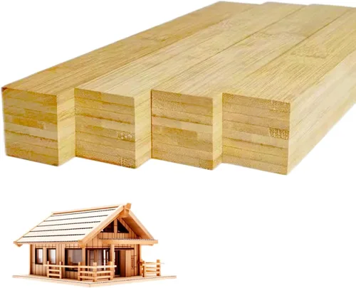 Miniatura 11 de Dtmasao Varillas de Espiga de Madera de 1/4 x 12 Pulgadas 25 PIEZAS - Palos de Madera Varillas de Espiga de Madera - Palos de Bambú Sin Terminar