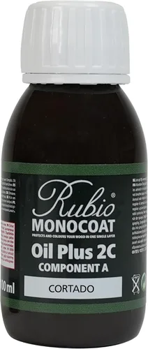 Miniatura 88 de Rubio Monocoat Muestra de Acabado de Aceite para Madera - Puro Aceite Plus Parte A Aceite de Linaza de Secado Rápido y Ecológico para Uso Pure