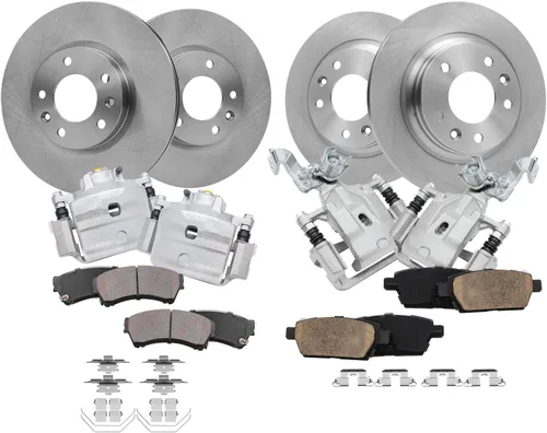 Miniatura 65 de Detroit Axle - Rotores de freno para Ford Mustang 2015 2016 2017 2018 2019 2020 2021 2022 2023 Rotores de freno de disco 2016 2017 2018 2019