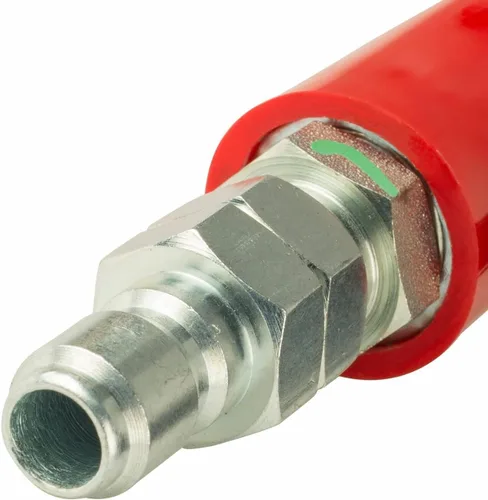 Miniatura 2 de Manguera de lavado a presión de 6000 PSI 3/8 pulgadas x 50 pies - Negro, trenza de doble alambre, cubierta resistente resistente, con acopladores