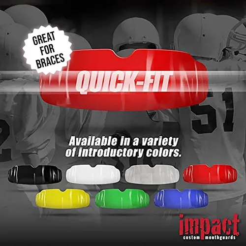 Miniatura 3 de Impact Protector bucal de ajuste rápido para todos los deportes: boxeo, MMA, lacrosse, fútbol americano, hockey, baloncesto, Jiu-Jitsu y más