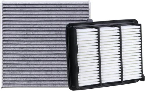 Miniatura 14 de Kit de filtro de aire de motor 17220-5BA-A00 y filtro de aire de cabina 80292-TF0-G01 Compatible con Honda Civic 2.0L de aspiración natural