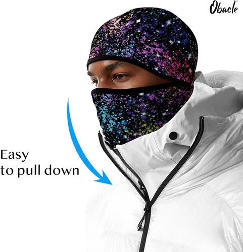 Miniatura 90 de Obacle Pasamontañas para hombres y mujeres, para invierno, clima frío, esquí, ciclismo, caza