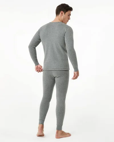 Miniatura 3 de LAPASA Men's Ultra Heavyweight Thermal Underwear Set Extreme Cold Weather Base Layer Top Bottom Fleece Lined Long Johns M63
