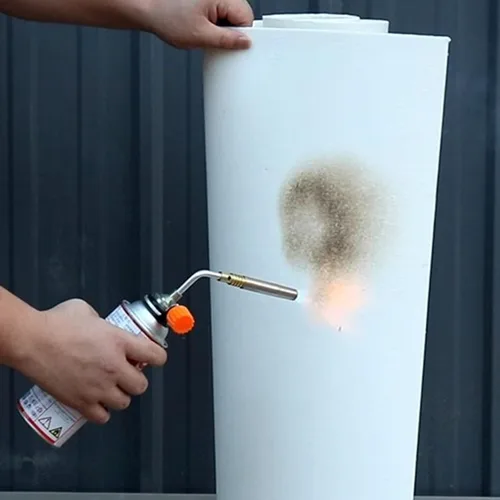 Miniatura 7 de EMENAR Manta aislante de fibra de cerámica, temperatura de 2,300.0 °F, aislamiento ignífugo de alta temperatura para hornos, hornos, forjas, estufas