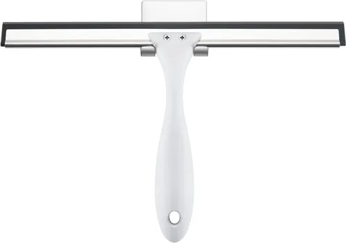 Miniatura 11 de AmazerBath Escobilla para puerta de cristal de ducha, escobilla de ducha para puertas de cristal, escobilla multiusos con gancho para puertas