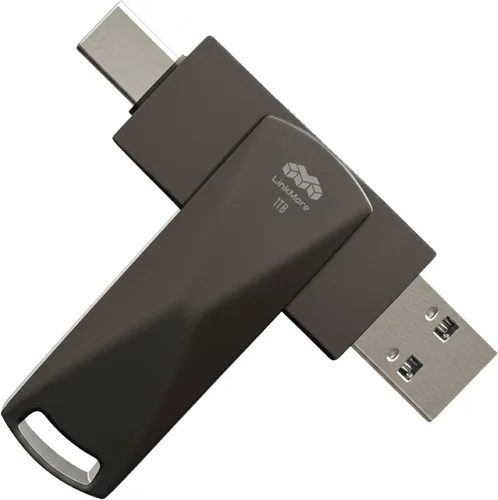 Miniatura 8 de LinkMore NR770 - Unidad flash USB 3.2 Gen2 de 500 GB, velocidad de lectura de hasta 1000 MB/s, velocidad de escritura de hasta 800 MB/s, unidad