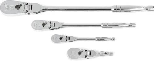 GEARWRENCH - Juego de 4 piezas de trinquete con mango flexible, 84 dientes - 81230A-07