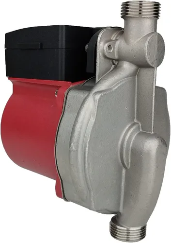 Miniatura 4 de Bomba de refuerzo automática de acero inoxidable 115 V Bomba de presión de agua caliente para el hogar, bomba de circulación de caldera de 3/4