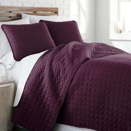 Miniatura 39 de Southshore Fine Living, Inc. Juego de colcha tamaño queen extragrande, colcha suave con dos fundas de almohada a juego