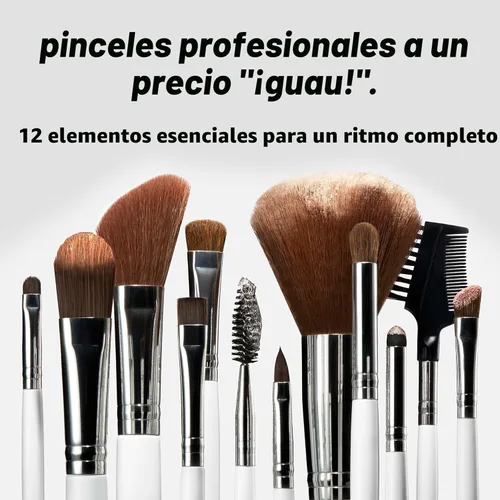 Miniatura 2 de e.l.f. Set de 12 brochas para cosméticos