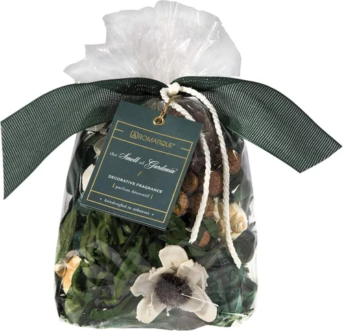 Aromatique, Gardenia - Bolsa de popurrí decorativa perfumada de 7 onzas para el hogar y la oficina, para despedidas de soltera, fiestas de