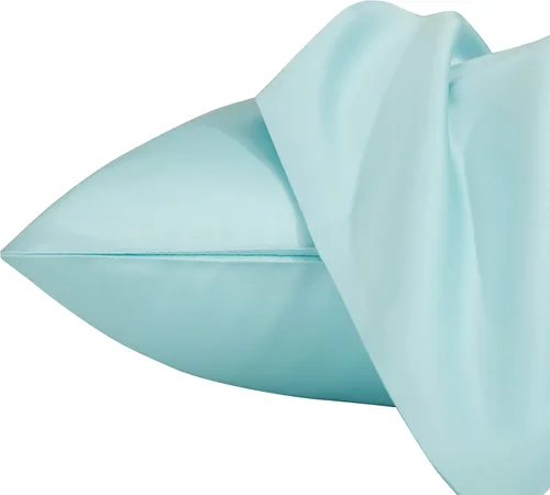 Miniatura 3 de NTBAY Juego de 2 fundas de almohada de algodón egipcio para niños pequeños, fundas de almohada de viaje de algodón de 500 hilos de 13 x 18 pulgadas