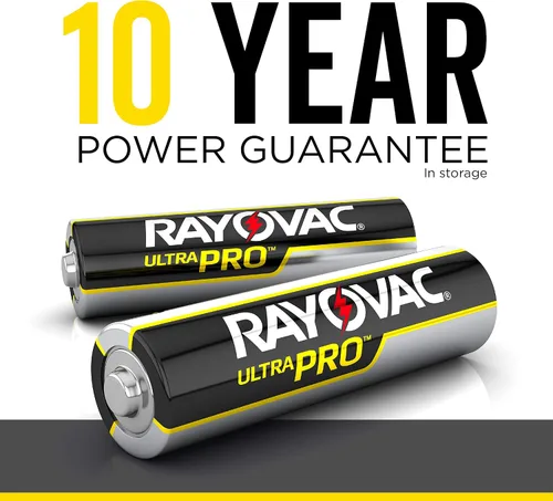 Miniatura 4 de Rayovac AA Batteries, Ultra Pro Double A Batería alcalina, 8