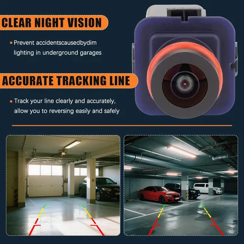 Miniatura 3 de AG1T-19G490-AA Cámara de respaldo de visión trasera compatible con Ford Taurus 2010 2011 2012 Park Assist Camera reemplaza # AG1Z-19G490-D