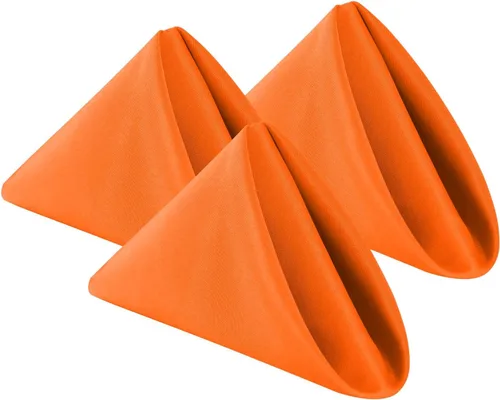 Miniatura 11 de Cupuamon Servilletas de Tela 20x20 pulgadas de Poliéster Lavables Servilletas de Cena Suaves Servilletas de Mesa para Bodas Fiestas Cenas Banquetes