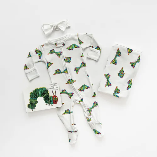 Miniatura 4 de L'ovedbaby Mameluco Unisex para bebé de algodón orgánico con cremallera de 2 vías
