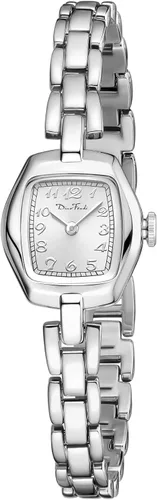 Diaofendi Reloj dorado pequeño para mujer, correa de acero inoxidable, estilo vintage, para mujer, reloj dorado de lujo, herramientas incluidas,