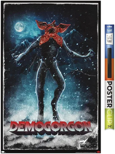 Miniatura 17 de Trends International Netflix Stranger Things: Season 4 - Póster de pared de Demogorgon, 14.72 x 22.37 pulgadas, versión enmarcada de madera