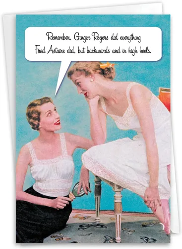 Miniatura 11 de NobleWorks - Divertida tarjeta del día de la madre con sobre - Saludos amorosos y humorísticos para mamá - Nombre real Isn't Mom 0207