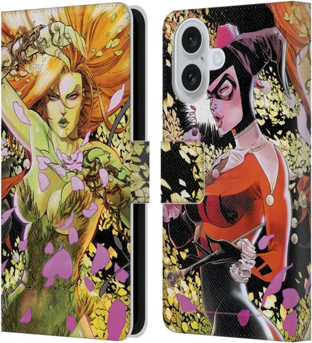 Miniatura 32 de Head Case Designs Officially Licensed Batman DC Comics Batman #609 Hush Gotham City Sirens Leather Wallet Case Compatible with Apple iPhone 7/8 / SE