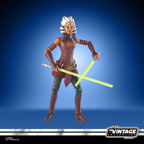 Miniatura 3 de STAR WARS The Vintage Collection Ahsoka Toy VC102, figura de acción coleccionable de The Clone Wars a escala de 3.75 pulgadas, para niños a partir