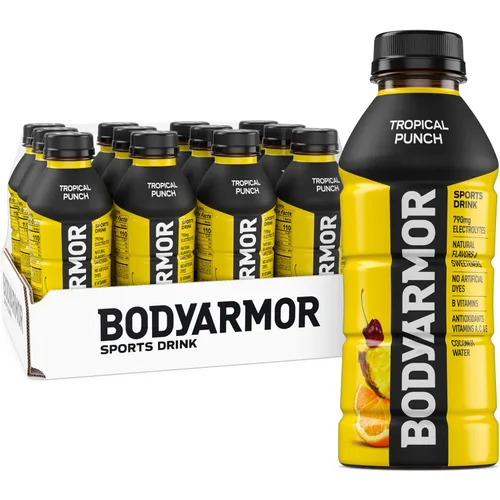 Miniatura 13 de BODYARMOR - Bebida deportiva, baya negra, sabores naturales con vitaminas, electrolitos ricos en potasio, perfecta para deportistas, 16 onzas
