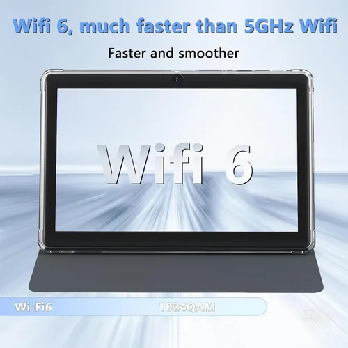 Miniatura 5 de Tableta con funda de 7 pulgadas Tablet Android 14, 8GB RAM (5GB expandible) 32GB ROM 7" Tabletas Soporta 1TB MicroSD, Batería Larga Dual Cámara